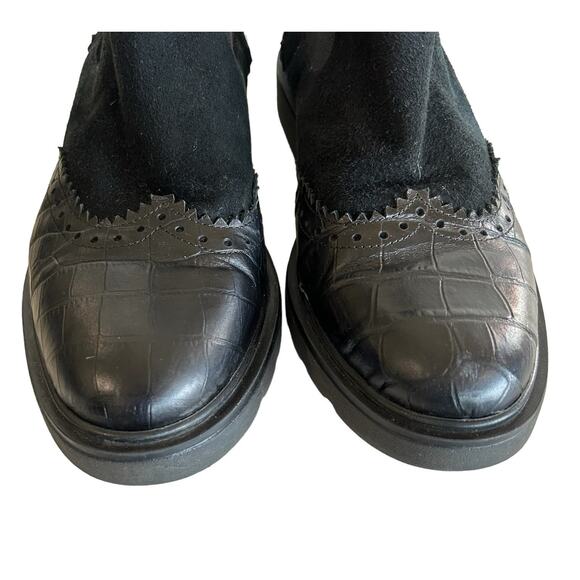 Michele Lopriore Parigi Leather Chelsea Boot 35 IT/5 US Black Minimalist Winter - Picture 2 of 10